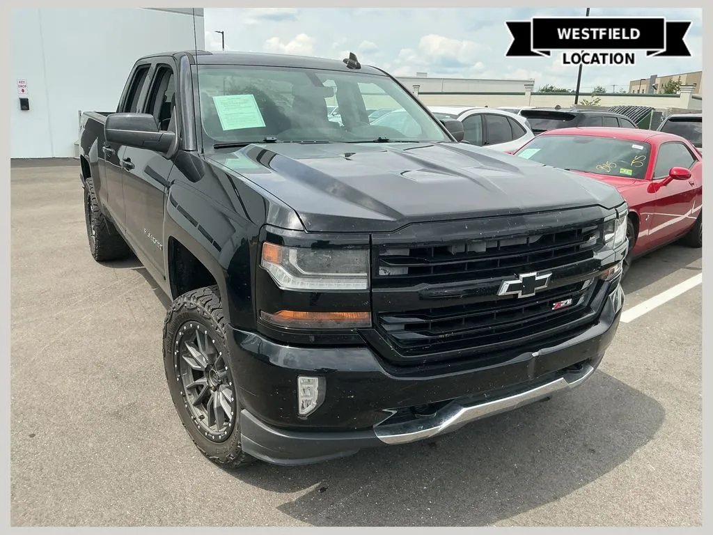 Black 2016 Chevrolet Silverado 1500 LT LT2 for sale in Westfield, IN