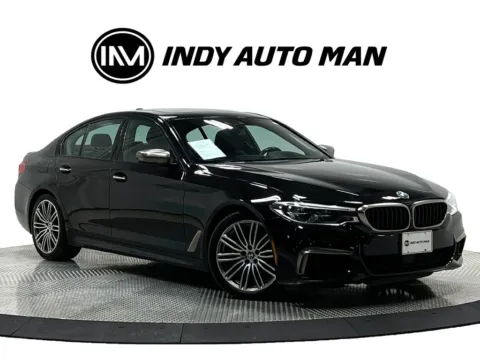 Photos of 2018 BMW 5 Series M550i xDrive for sale in Westfield, IN at Indy Auto Man - Westfield