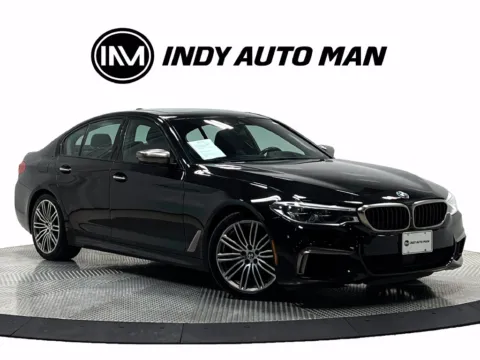 Photos of 2018 BMW 5 Series M550i xDrive for sale in Westfield, IN at Indy Auto Man - Westfield