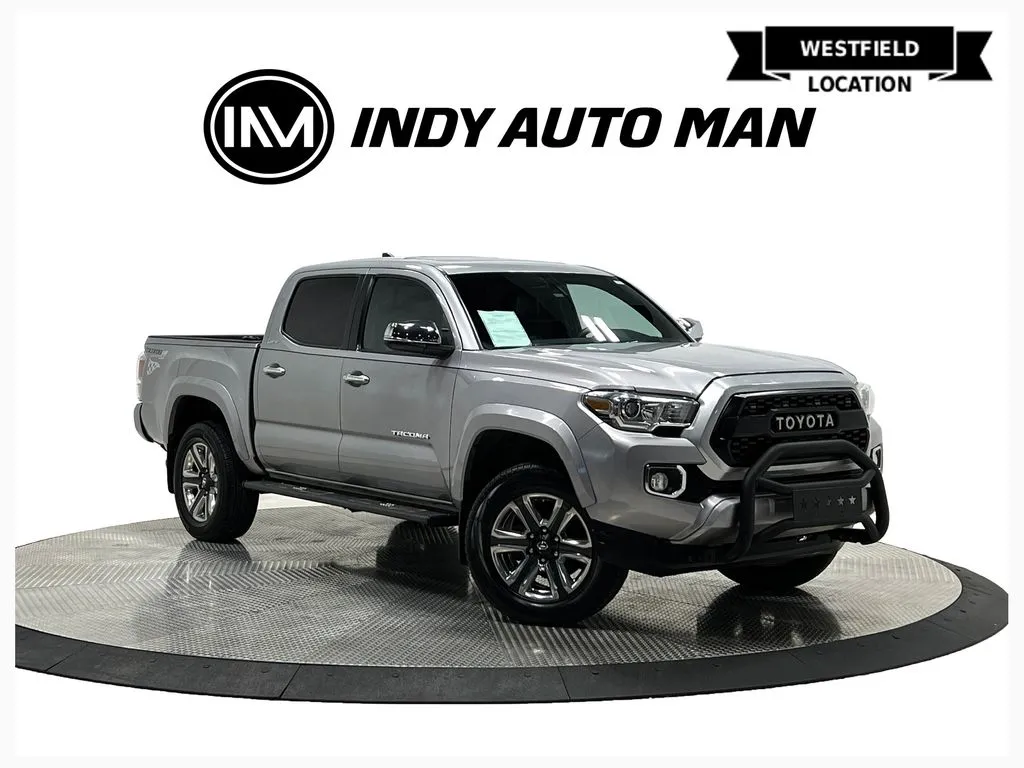 Silver 2017 Toyota Tacoma Limited V6 for sale in Westfield, IN