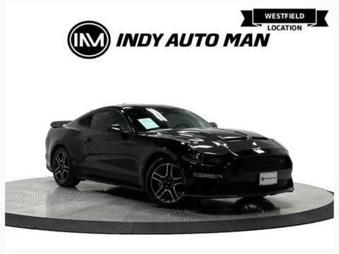 Black 2022 Ford Mustang EcoBoost Premium for sale in Westfield, IN