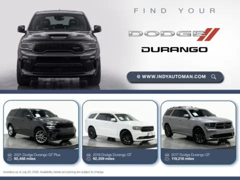 Black 2020 Dodge Durango R/T for sale in Westfield, IN