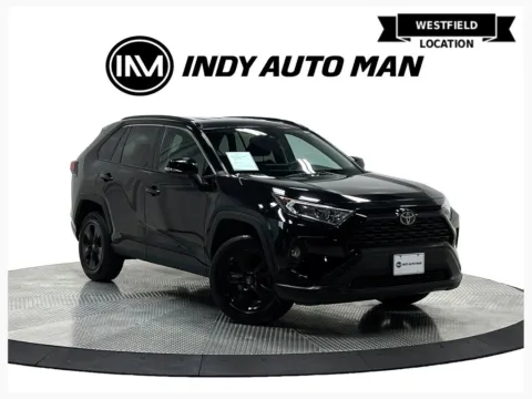 Black 2020 Toyota RAV4 XLE for sale in Westfield, IN