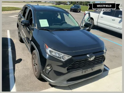 Black 2020 Toyota RAV4 XLE for sale in Westfield, IN