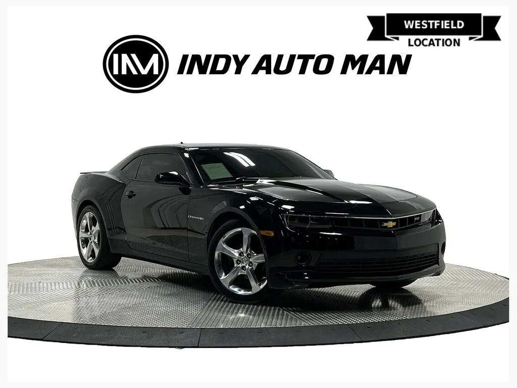 Black 2015 Chevrolet Camaro 1LT for sale in Westfield, IN