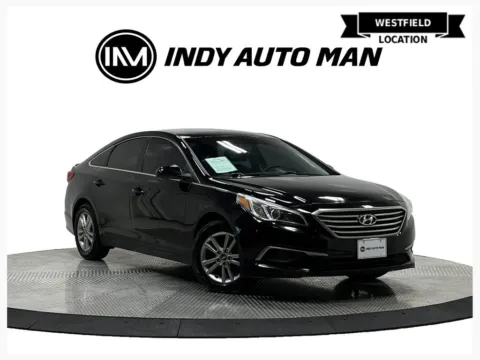 Black 2017 Hyundai Sonata for sale in Westfield, IN
