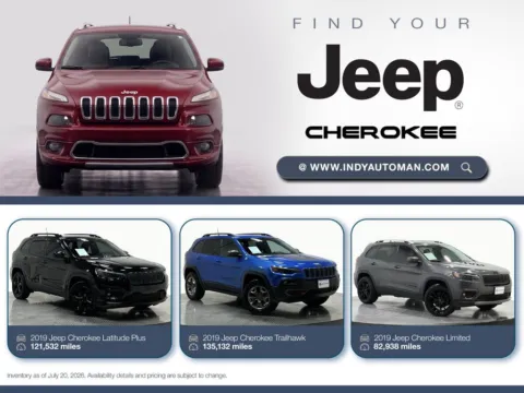 Black 2014 Jeep Cherokee Latitude for sale in Westfield, IN