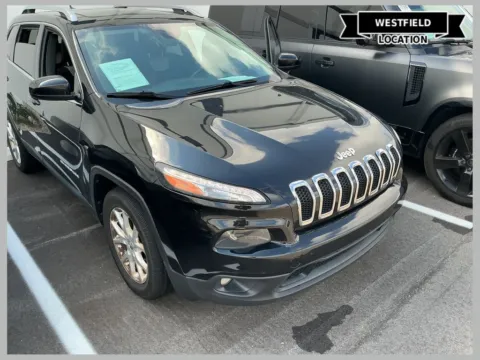 Black 2014 Jeep Cherokee Latitude for sale in Westfield, IN