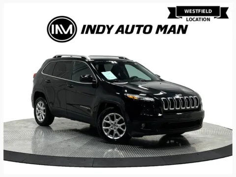 Black 2014 Jeep Cherokee Latitude for sale in Westfield, IN
