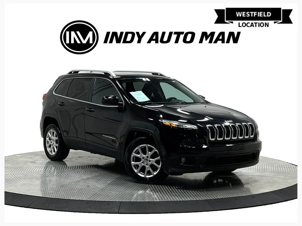 Black 2014 Jeep Cherokee Latitude for sale in Westfield, IN
