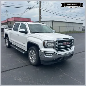 White 2018 GMC Sierra 1500 SLT for sale in Westfield, IN