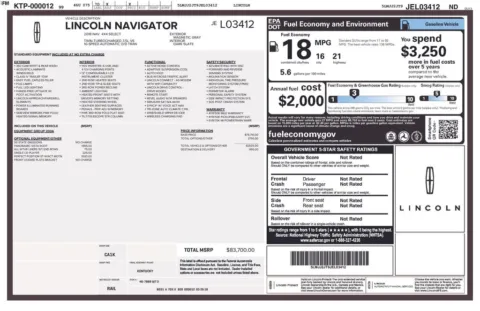 Photos of 2018 Lincoln Navigator Select for sale in Westfield, IN at Indy Auto Man - Westfield
