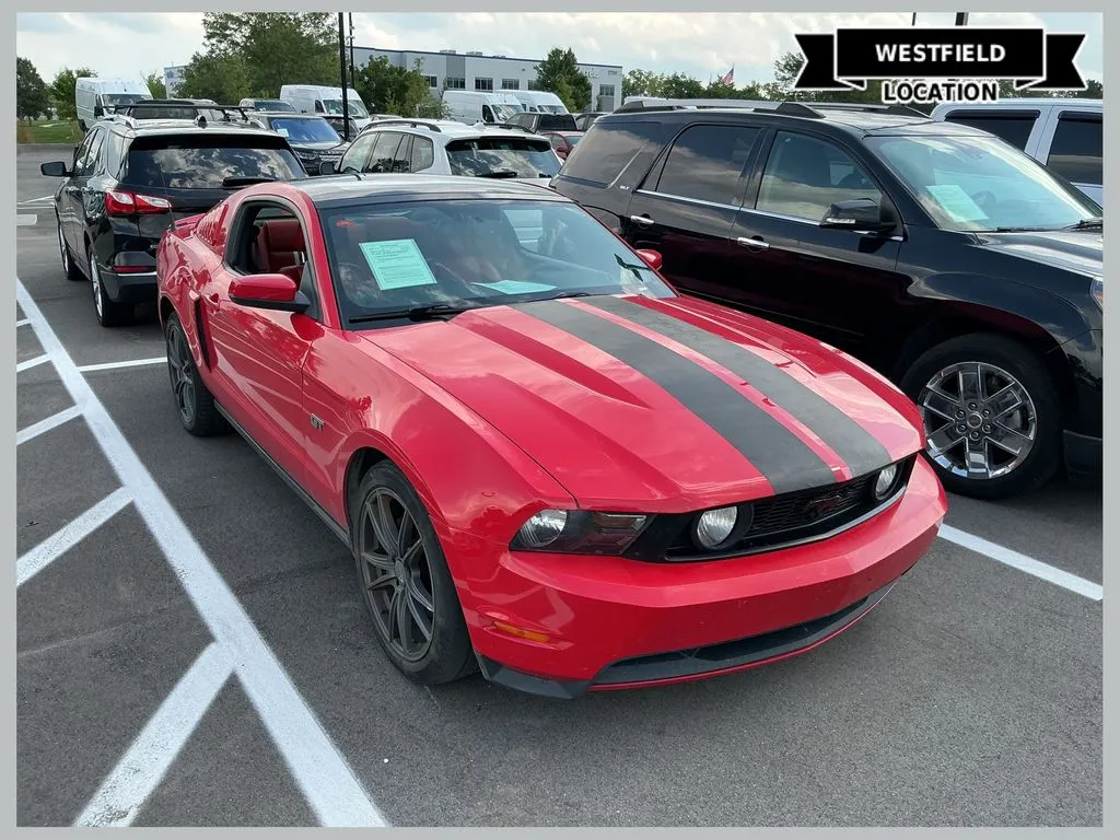 Red 2010 Ford Mustang GT Premium for sale in Westfield, IN