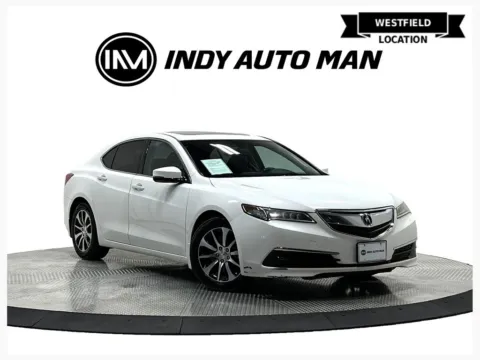 White 2016 Acura TLX Base for sale in Westfield, IN
