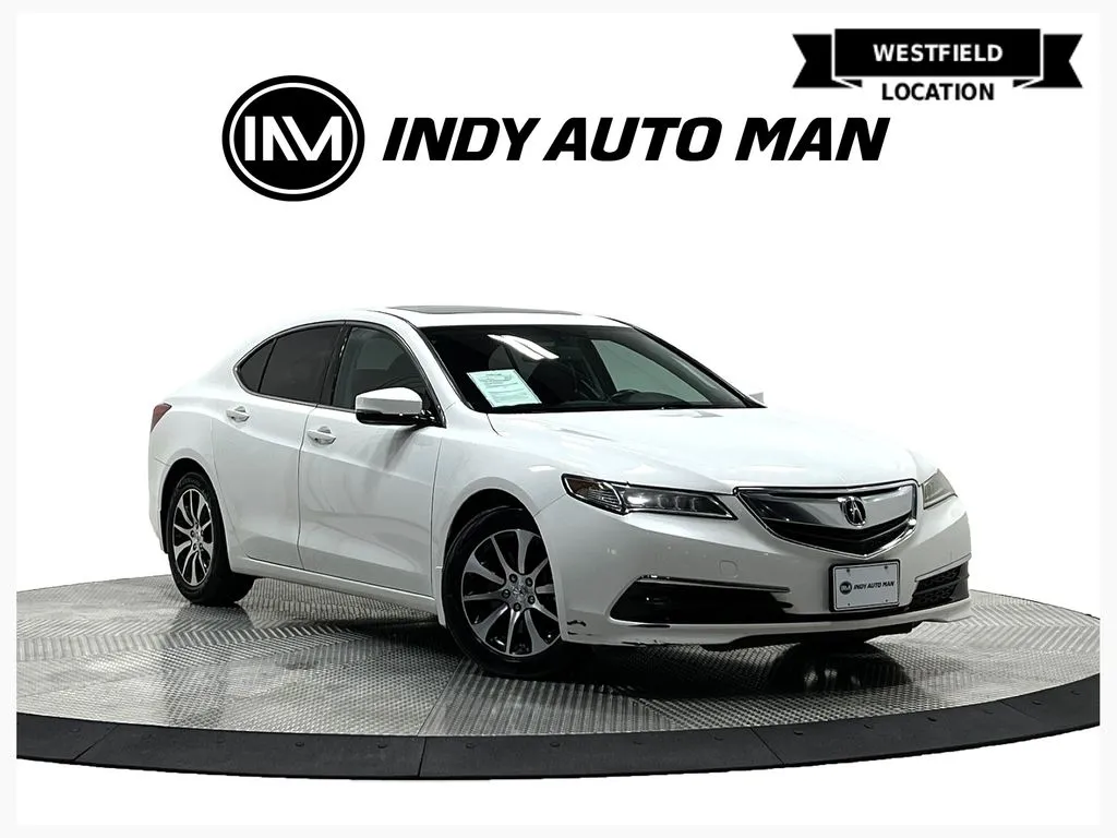 White 2016 Acura TLX Base for sale in Westfield, IN