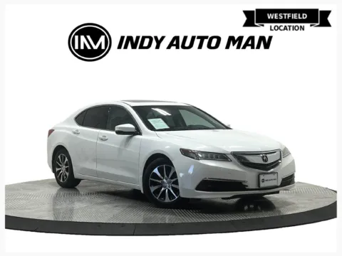 White 2016 Acura TLX Base for sale in Westfield, IN