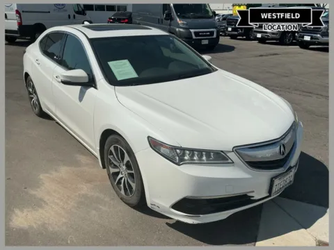 White 2016 Acura TLX Base for sale in Westfield, IN