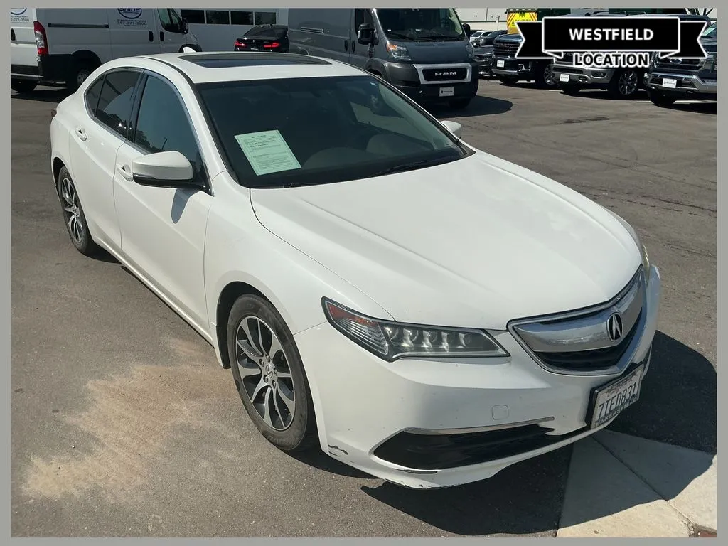 White 2016 Acura TLX Base for sale in Westfield, IN
