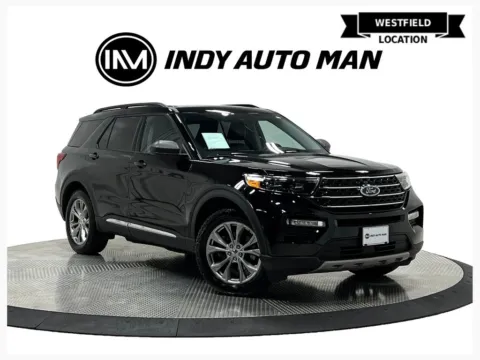Black 2021 Ford Explorer XLT for sale in Westfield, IN