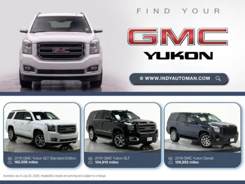 Black 2016 GMC Yukon SLT for sale in Westfield, IN