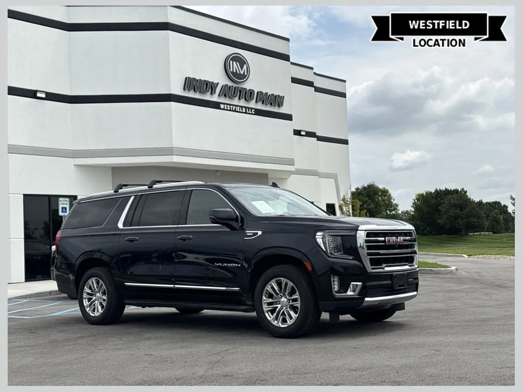 Blue 2022 GMC Yukon XL SLT for sale in Westfield, IN