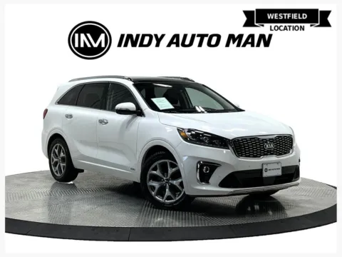 White 2019 Kia Sorento SX for sale in Westfield, IN