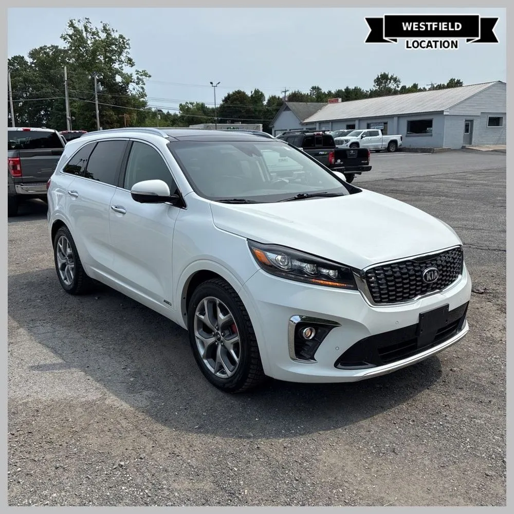 White 2019 Kia Sorento SX for sale in Westfield, IN