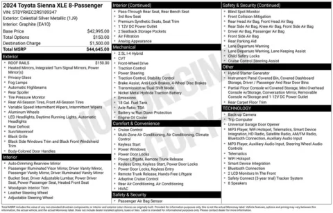 Photos of 2024 Toyota Sienna XLE 8 Passenger for sale in Westfield, IN at Indy Auto Man - Westfield