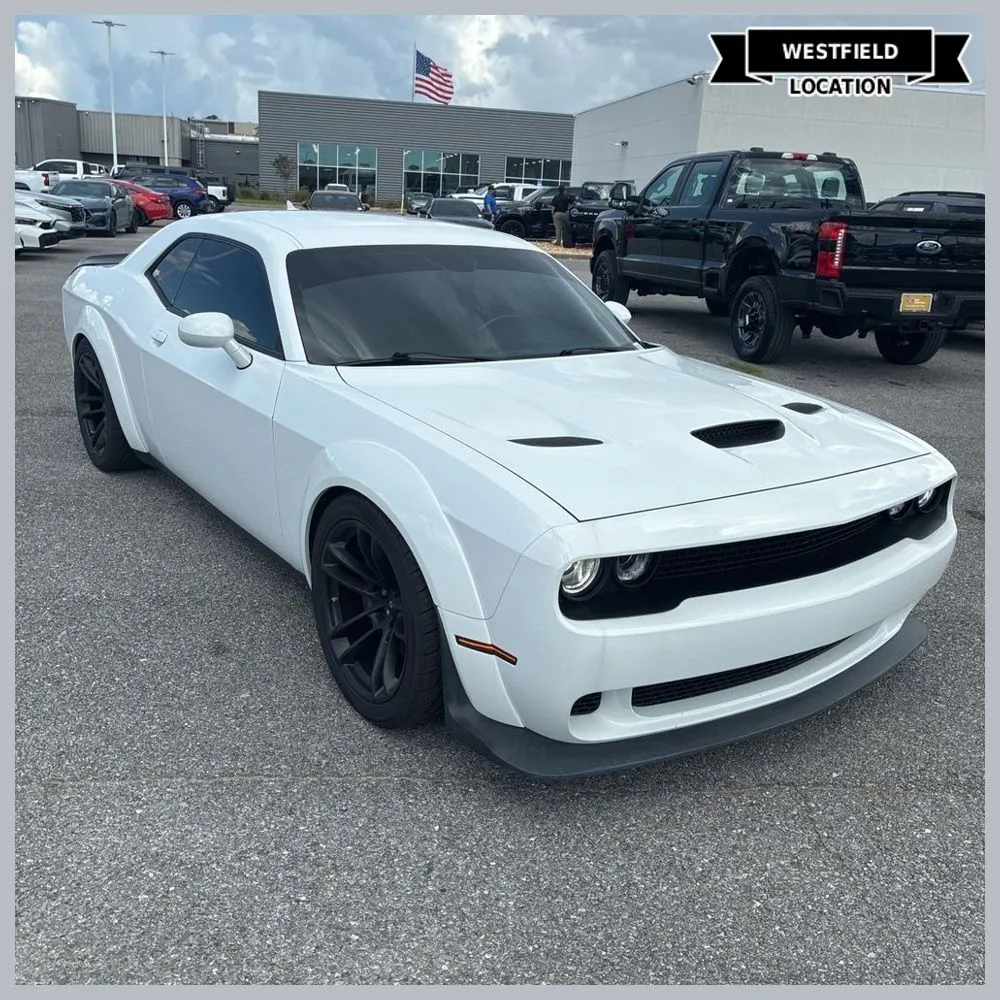 White 2021 Dodge Challenger R/T Scat Pack Widebody for sale in Westfield, IN