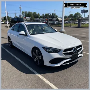 White 2022 Mercedes-Benz C-Class C 300 4MATIC for sale in Westfield, IN