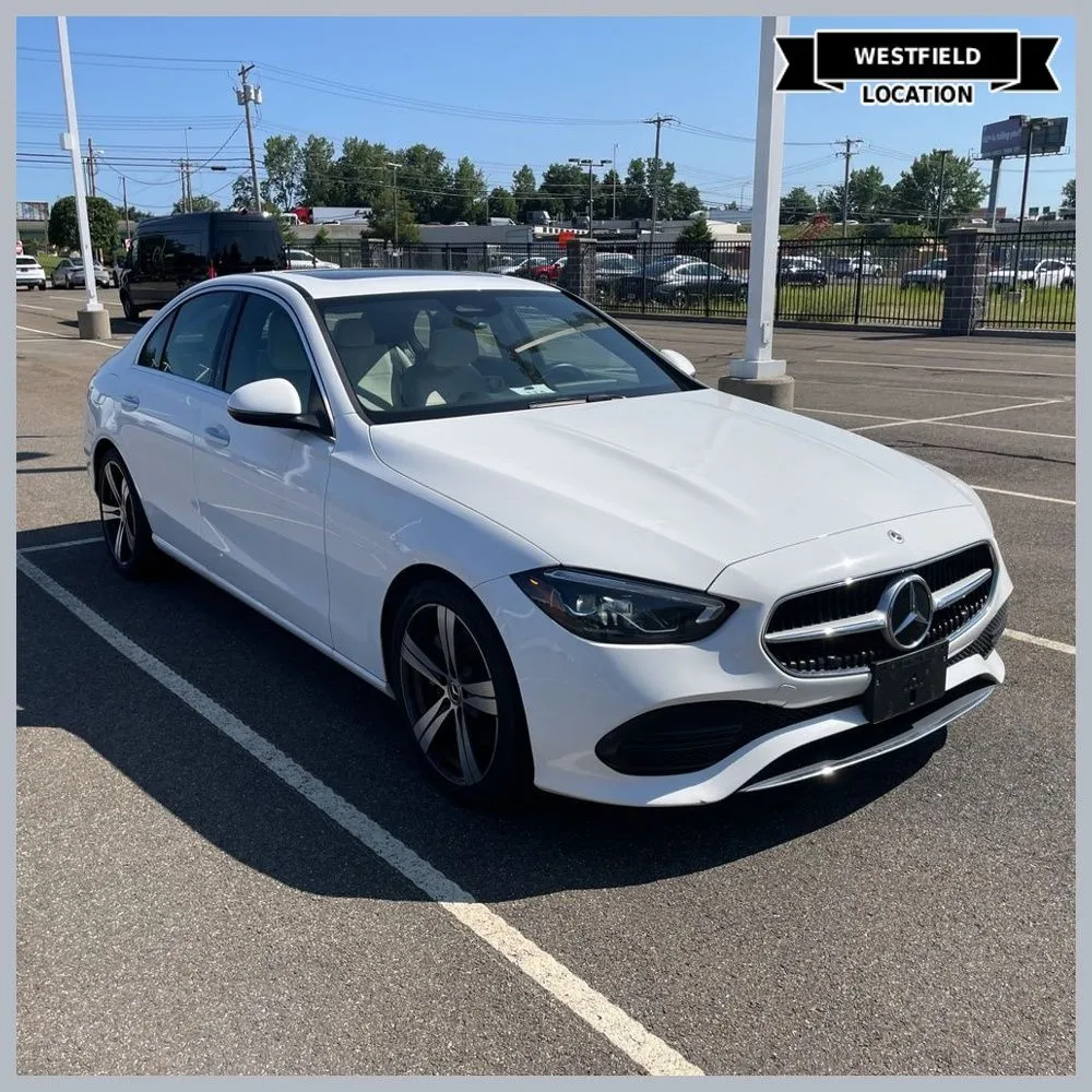 White 2022 Mercedes-Benz C-Class C 300 4MATIC for sale in Westfield, IN
