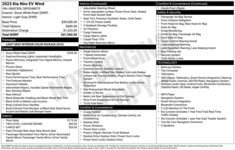Photos of 2023 Kia Niro EV Wind for sale in Westfield, IN at Indy Auto Man - Westfield