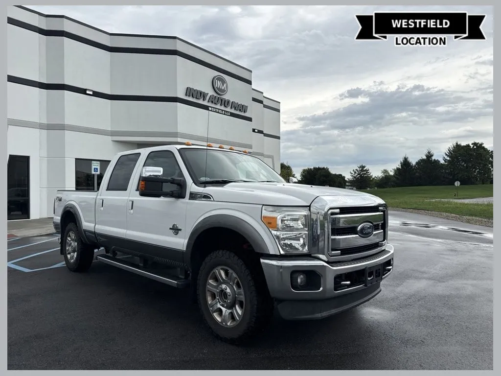 Gray 2014 Ford F-250SD Lariat for sale in Westfield, IN
