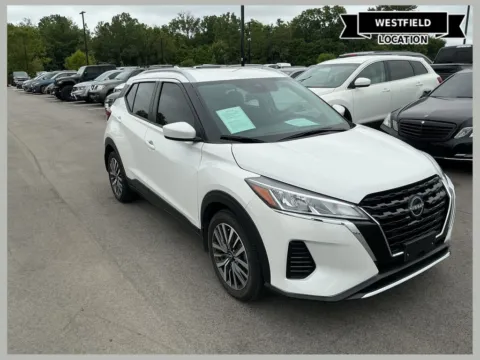 White 2024 Nissan Kicks SV for sale in Westfield, IN