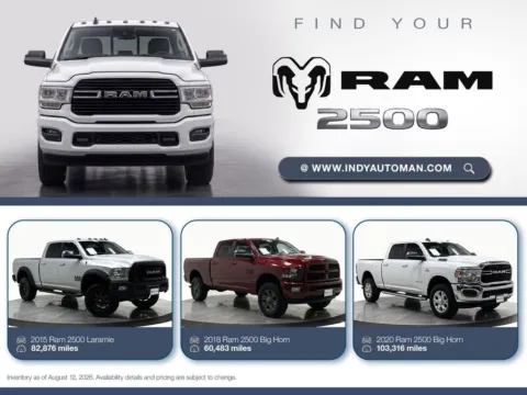Black 2015 Ram 2500 Laramie Longhorn for sale in Westfield, IN