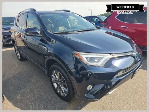 Green 2018 Toyota RAV4 Hybrid Limited for sale in Westfield, IN