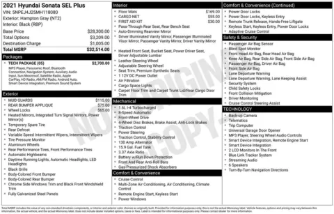 Photos of 2021 Hyundai Sonata SEL Plus for sale in Westfield, IN at Indy Auto Man - Westfield