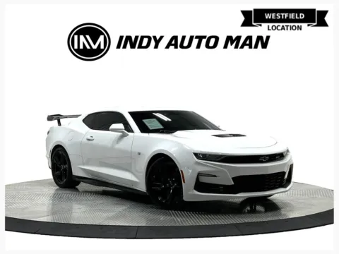 White 2021 Chevrolet Camaro SS 2SS for sale in Westfield, IN