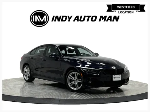 Black 2019 BMW 4 Series 440i Gran Coupe for sale in Westfield, IN