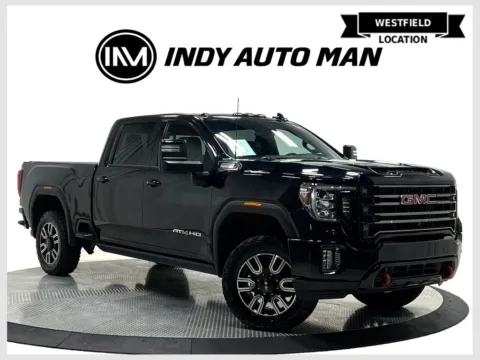 Black 2021 GMC Sierra 2500 HD AT4 for sale in Westfield, IN