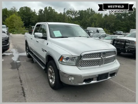 White 2014 Ram 1500 Laramie for sale in Westfield, IN