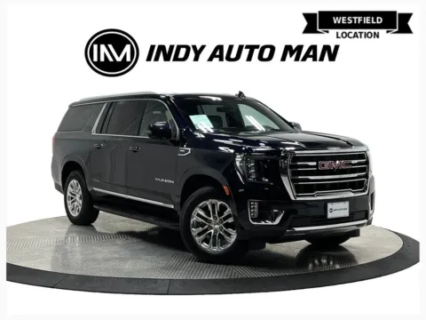 Blue 2021 GMC Yukon XL SLT for sale in Westfield, IN