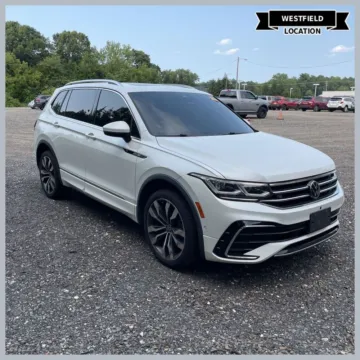 White 2022 Volkswagen Tiguan 2.0T SEL R-Line for sale in Westfield, IN