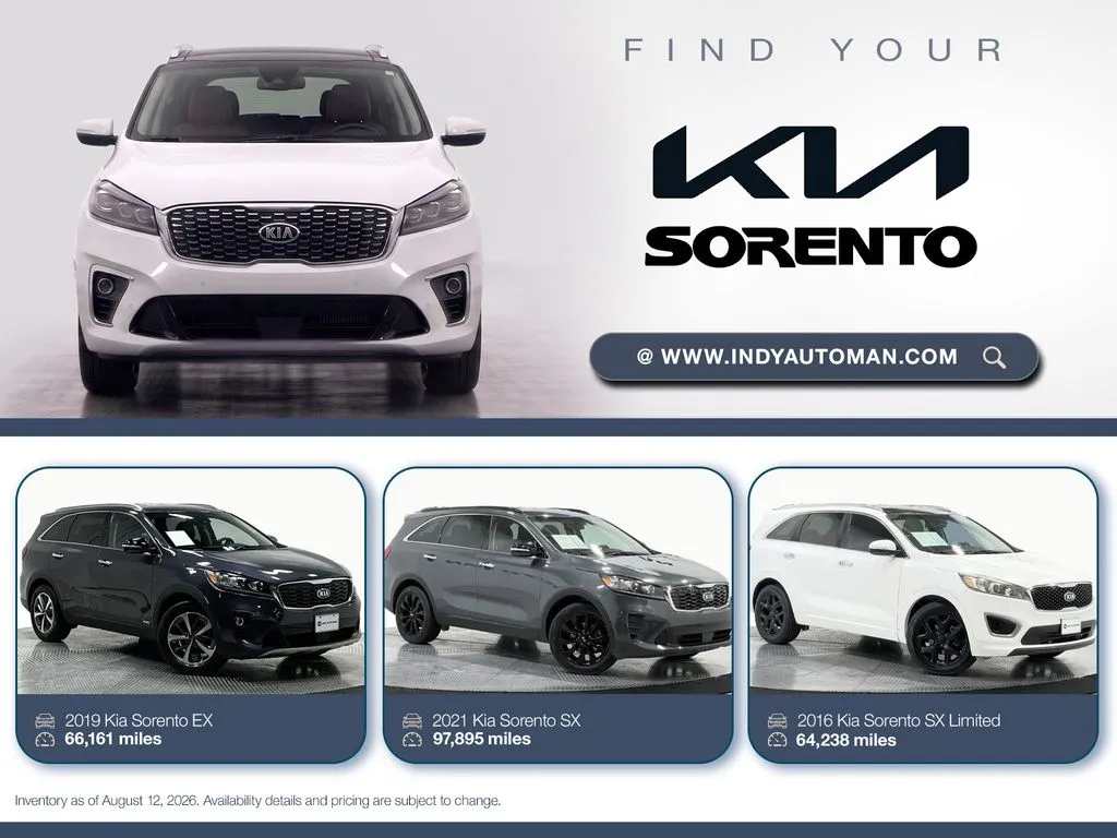 Red 2018 Kia Sorento SX for sale in Westfield, IN