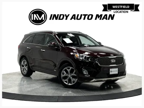 Red 2018 Kia Sorento SX for sale in Westfield, IN
