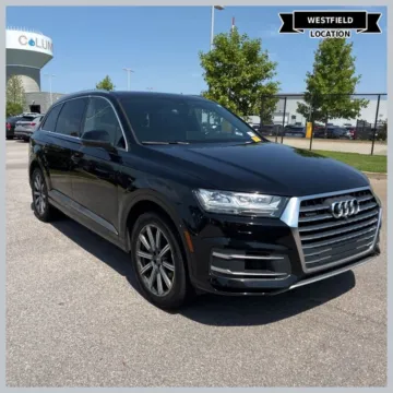 Black 2018 Audi Q7 3.0T Prestige quattro for sale in Westfield, IN