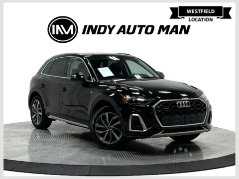 Black 2022 Audi Q5 45 S line Premium quattro for sale in Westfield, IN