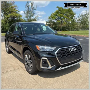 Black 2022 Audi Q5 45 S line Premium quattro for sale in Westfield, IN