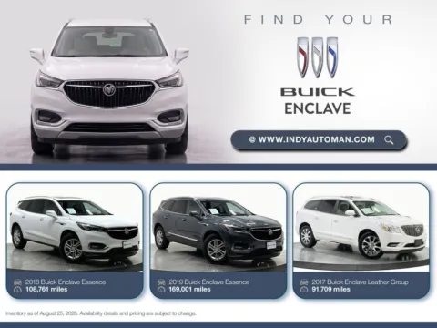 Black 2019 Buick Enclave Essence for sale in Westfield, IN