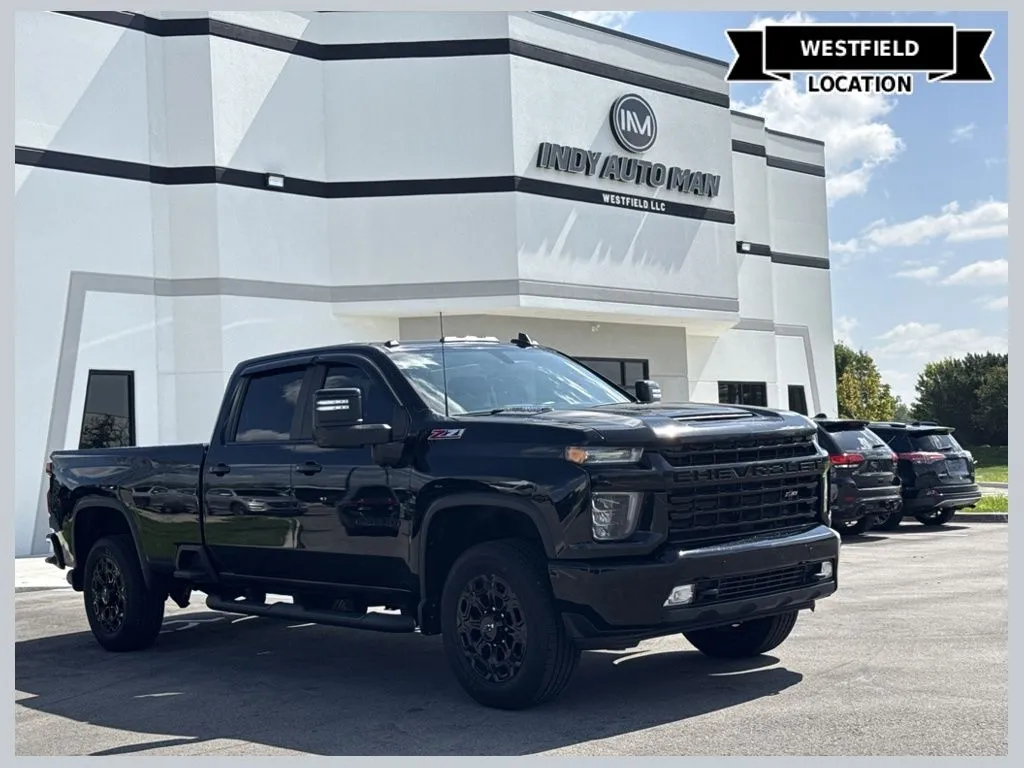 Black 2021 Chevrolet Silverado 2500 HD LT for sale in Westfield, IN